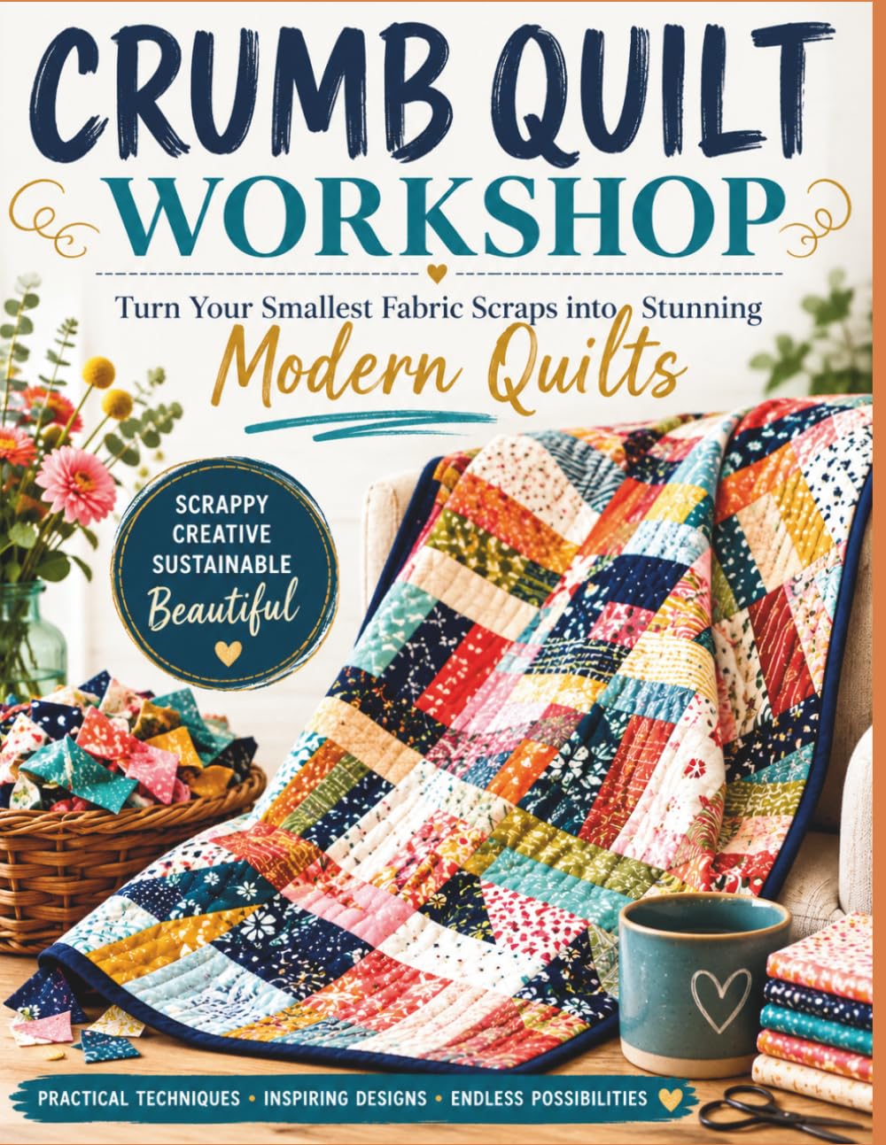 CRUMB QUILT WORKSHOP: Turn Your Smallest Fabric Scraps into Stunning Modern Quilts