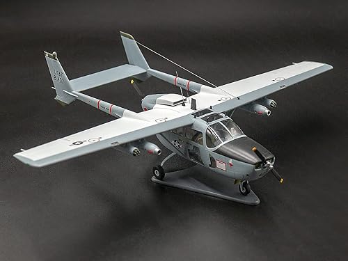 Miniatura 4 de ICM 48290 - Avión militar de plástico Cessna O-2A Skymaster, modelo de avión avión avión de reconocimiento americano - Escala 1:48