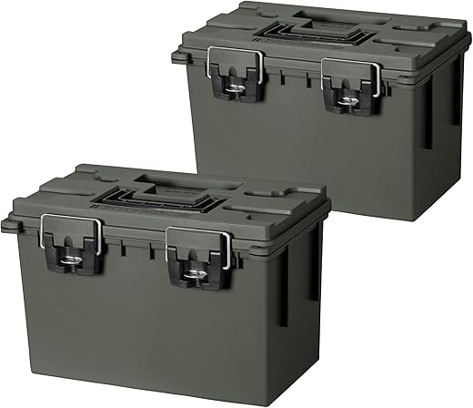 Sheffield XL Stackable Storage Bins with Lids – 2-Pack