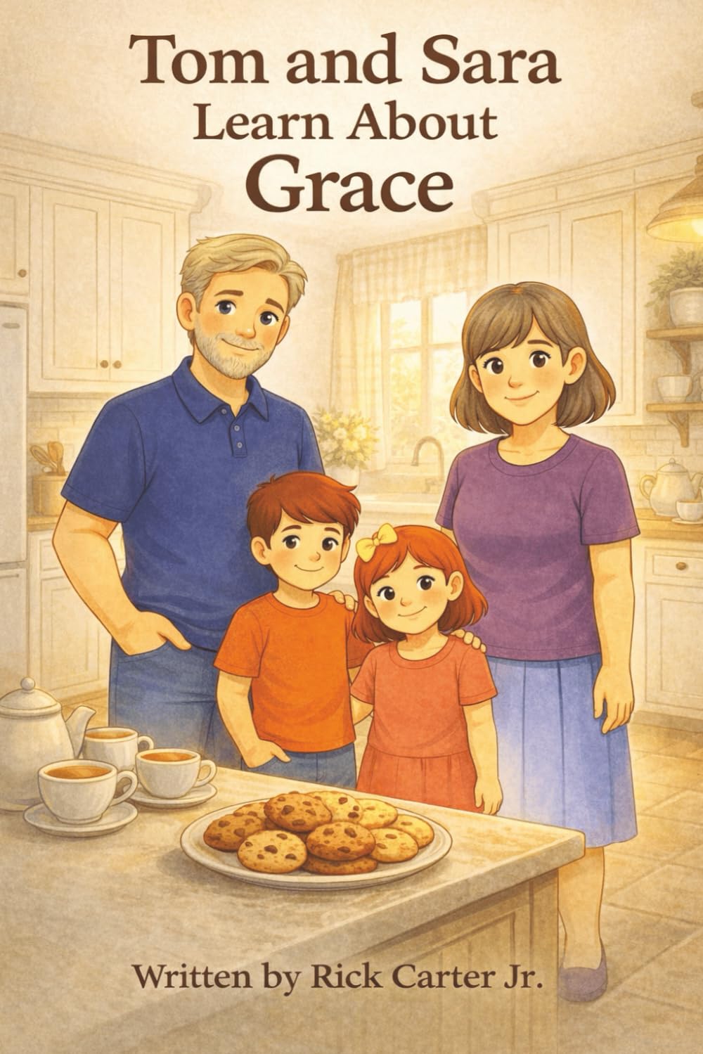 Tom & Sara Learn About Grace: A Christian Children’s Book About Grace, God’s Love, and Undeserved Gifts: 6 (Tom and Sara's Big Lessons Colorbook Series)