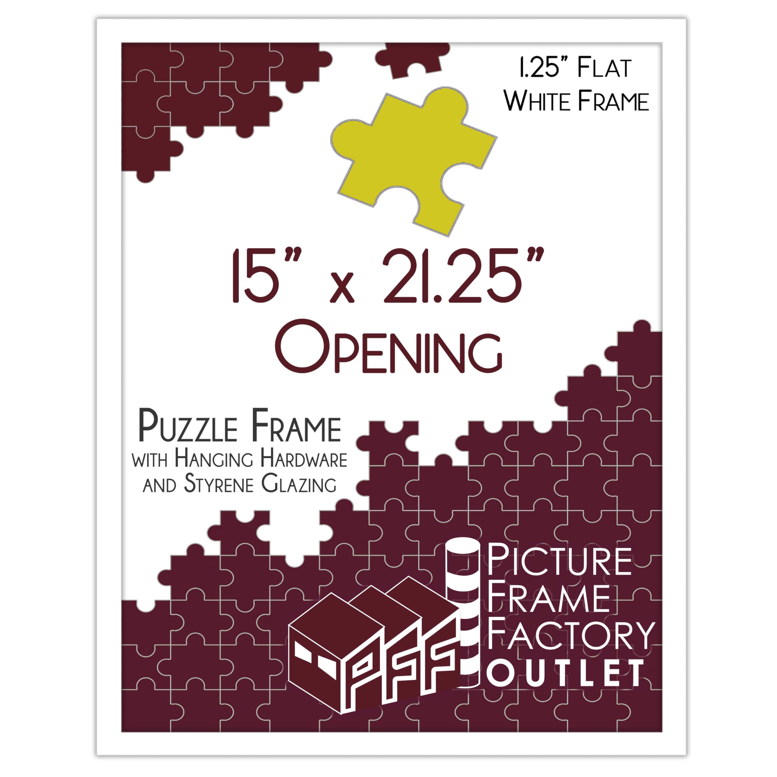 PFF PictureFrameFactoryOutlet - 15x21.25 Inch - Premium 1.25