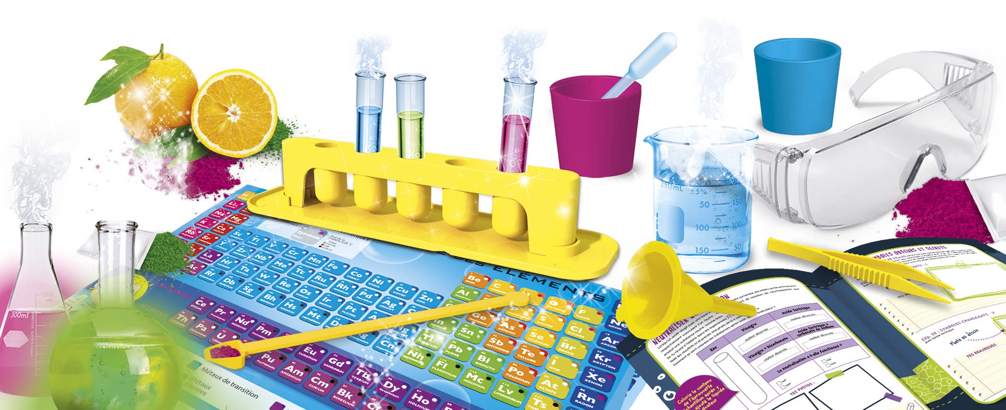 Laboratoire scientifique pour enfants - LISCIANI - Plus de 50 expériences amusantes