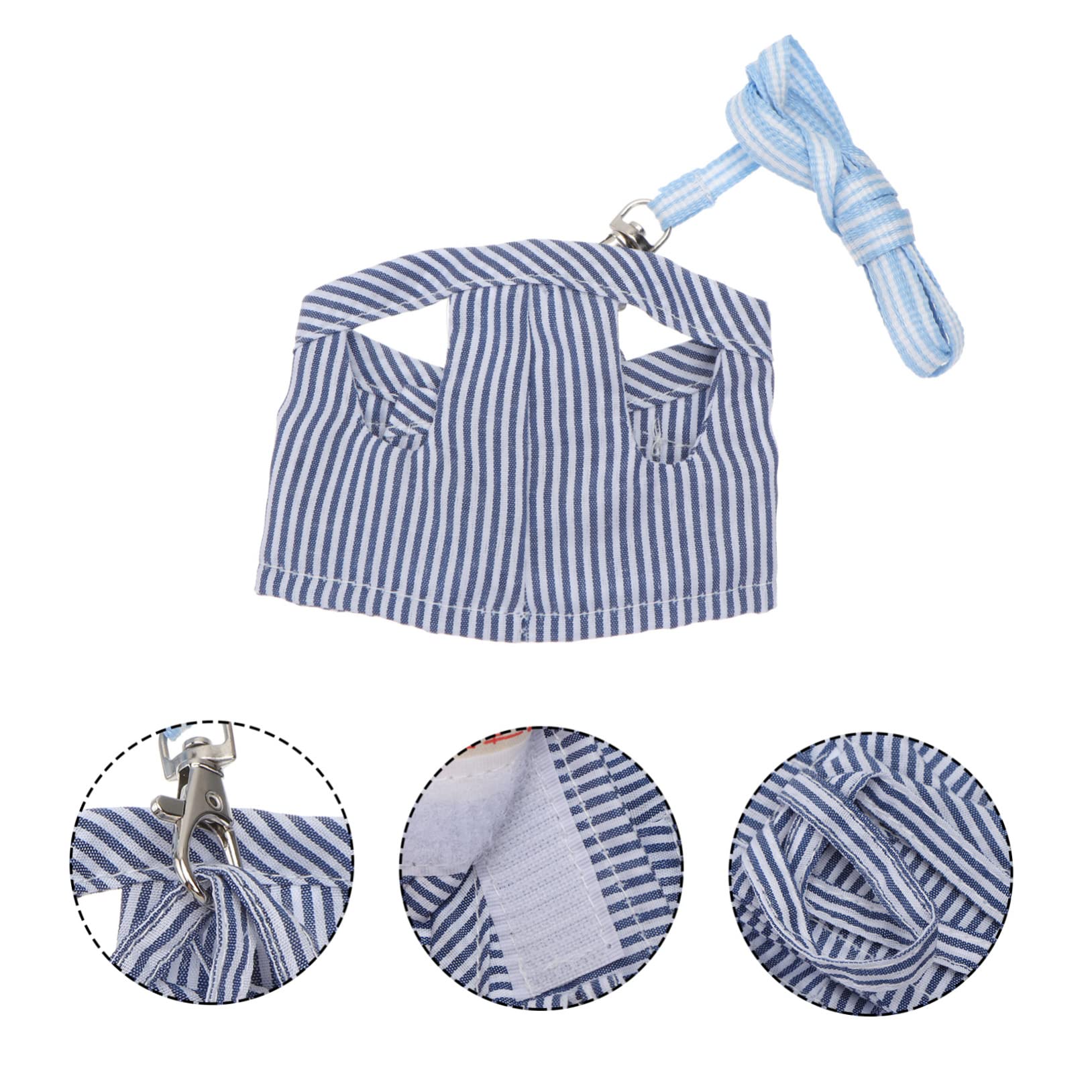 BESPORTBLE 3 Pz accessori per porcellini d'India cinghie per animali domestici guinzaglio di cavia guinzaglio per criceti regolabile pettorina e per animali domestici