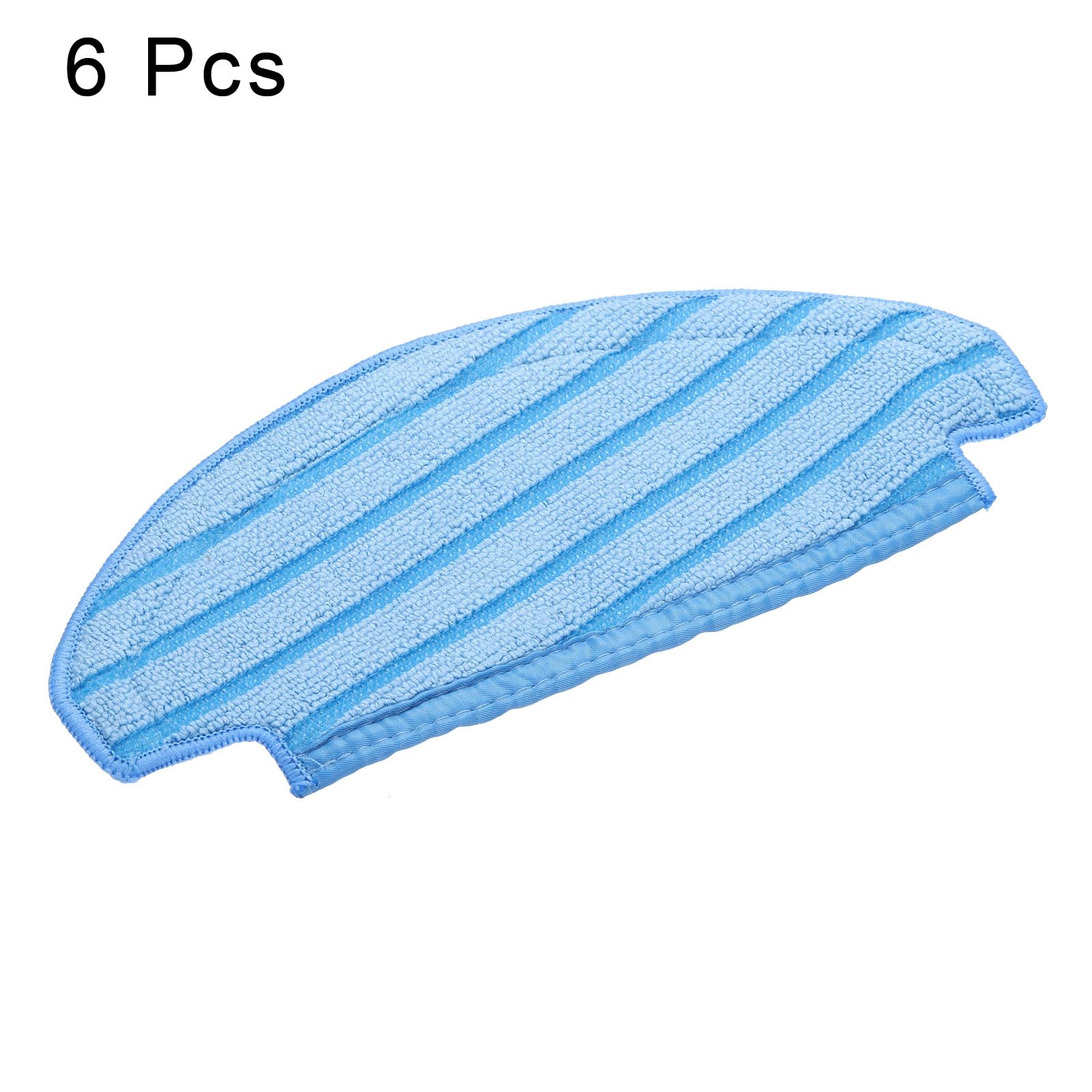 6 Pack Reusable Mopping Pads For Deebot Robot Vacuums - Washable Microfiber Pads For N8, T8, T9 Series-673138