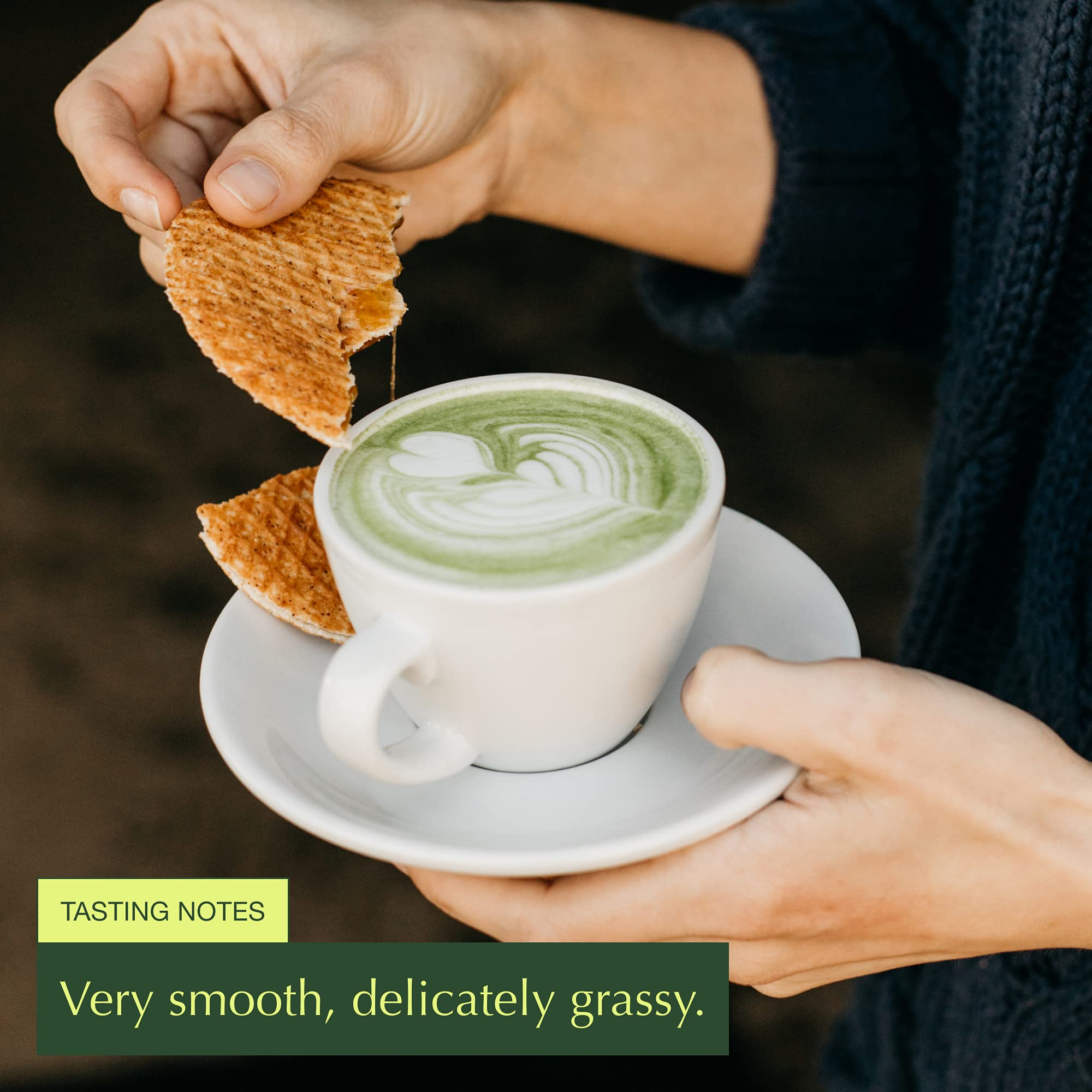 Encha Latte Grade First Harvest Organic Matcha Green Tea Powder, From