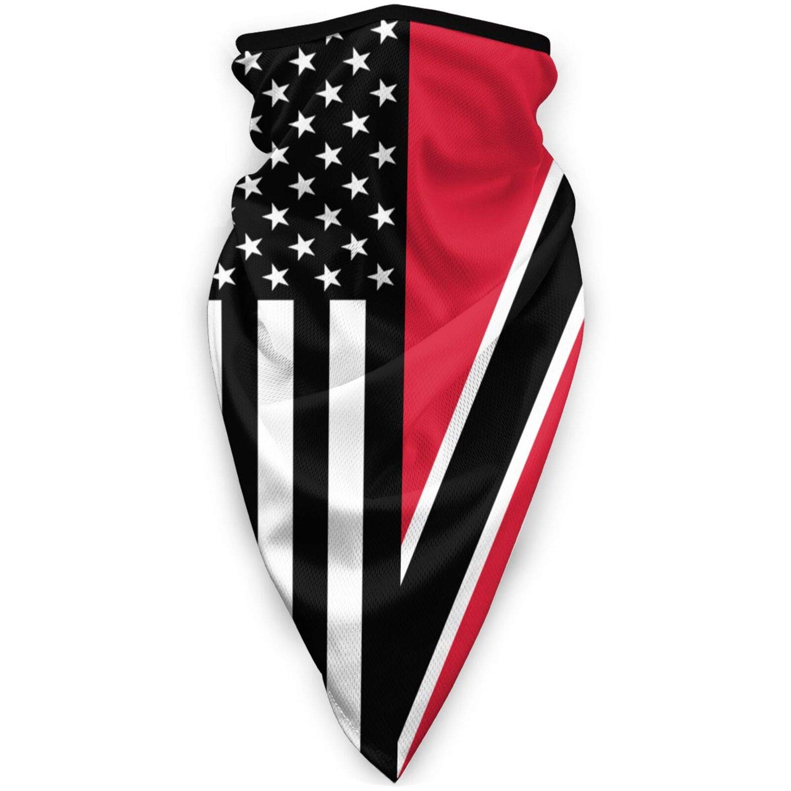 Flag Face Mask Neck Warmer Gaiter- Bandana Scarf Balaclava Headwear for Outdoor Sports