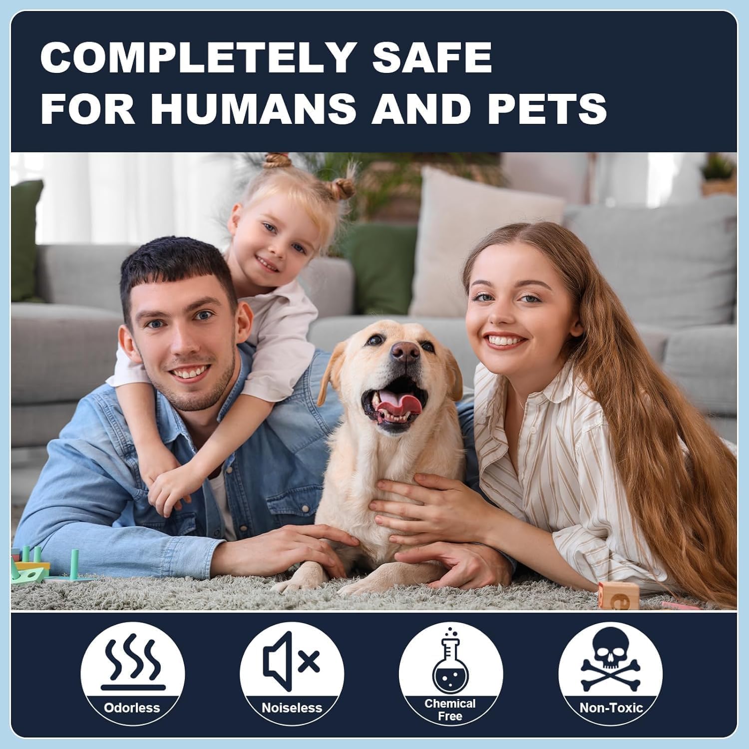 Paquete de 4 repelentes ultrasónicos de plagas, repelente de ratones, repelente de insectos, control eficaz de plagas en interiores, para ratones, arañas, cucarachas, moscas, etc. Seguro para humanos