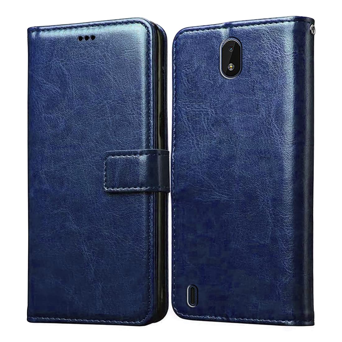 Nokia C01 Plus Flip Cover - Premium Leather -1