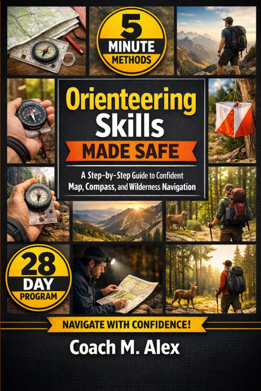 Orienteering Skills Made Safe: A Step-by-Step Guide to Confident Map, Compass, and Wilderness Navigation