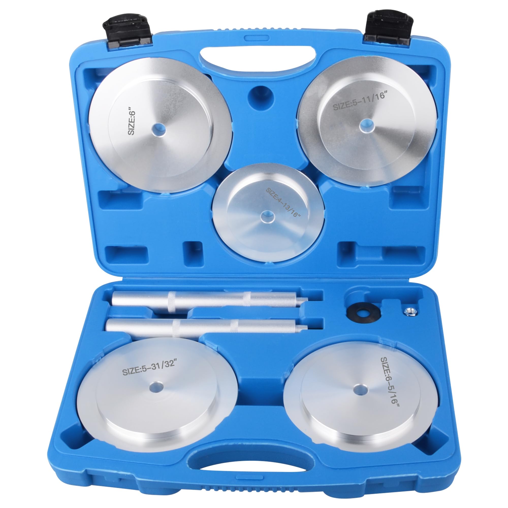 Heavy Duty Truck Hub Seal Installer Kit - 5-Size Driver Set For Class 7/8 Trucks & Trailers
