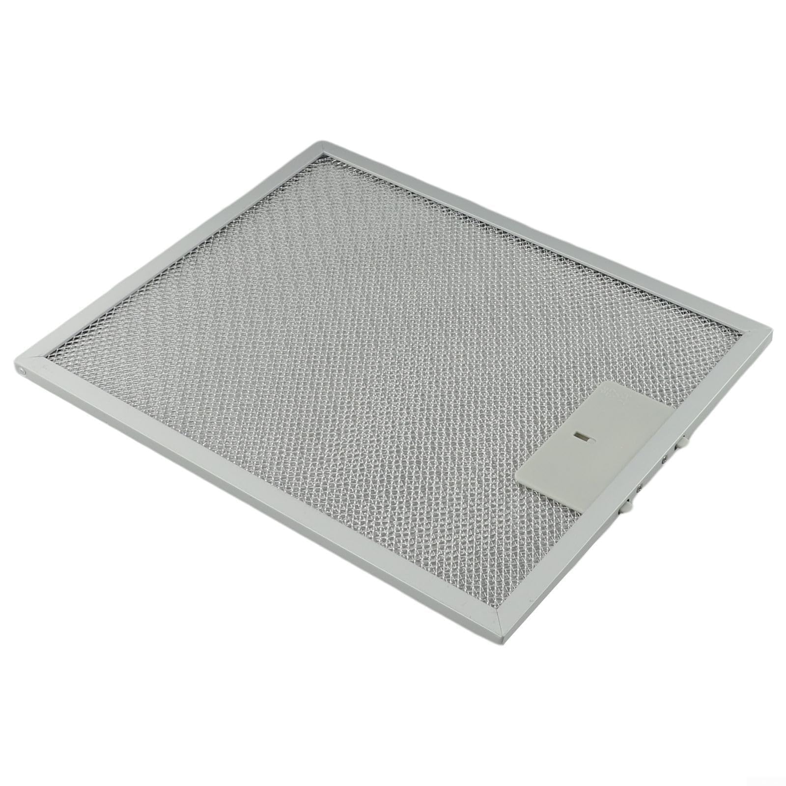 Filtros de aluminio para campana extractora de malla de metal, filtro de ventilación de 310 x 250 x 9 mm, filtración de grasa de 5 capas para campanas extractoras, fácil instalación