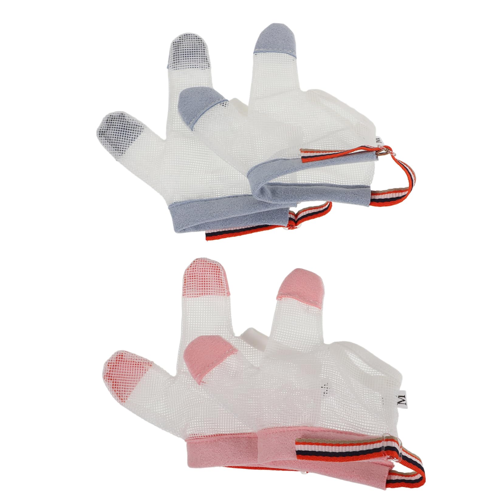 Abaodam 10 Pares guantes anti mordeduras Guante anti chuparse el dedo guante protector bebe tapón para chuparse el dedo protector de pulgar para niños protector para chuparse el dedo nylon