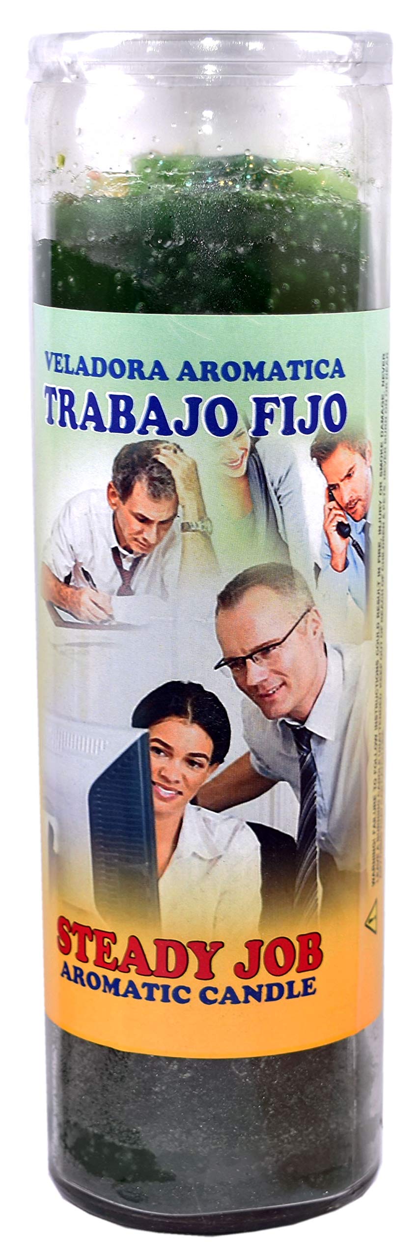 Amazon.com: 1 Piece Candles Cocktail VELADORA Steady Job-Trabajo