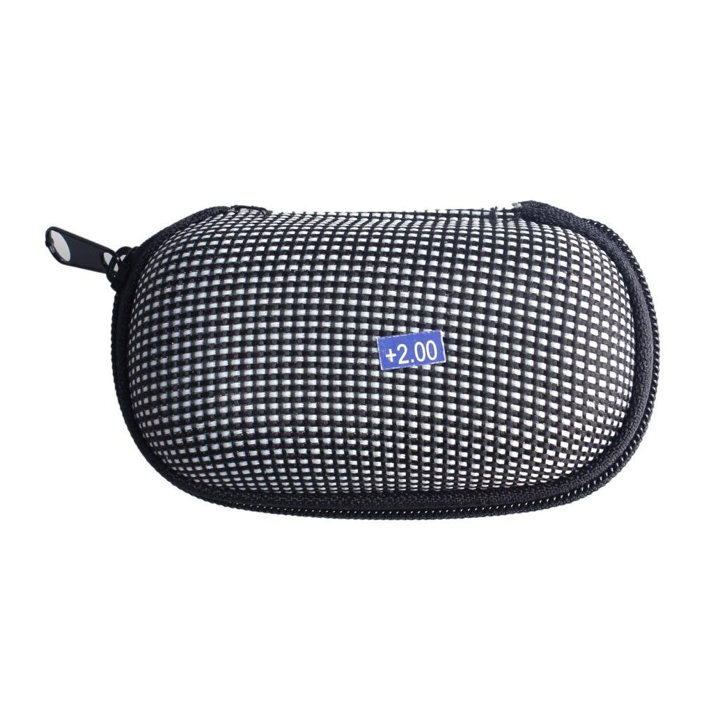 Southern Seas Mens Womens Folding Reading Travel +1.75 Glasses w Case 16 Strengths Available