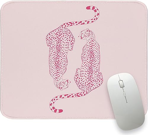 Miniatura 13 de Alfombrilla de mouse de leopardo marrón Lucky Ball 8, alfombrilla de mouse pequeña, rectangular, de moda, para computadora portátil, lindas Pelota