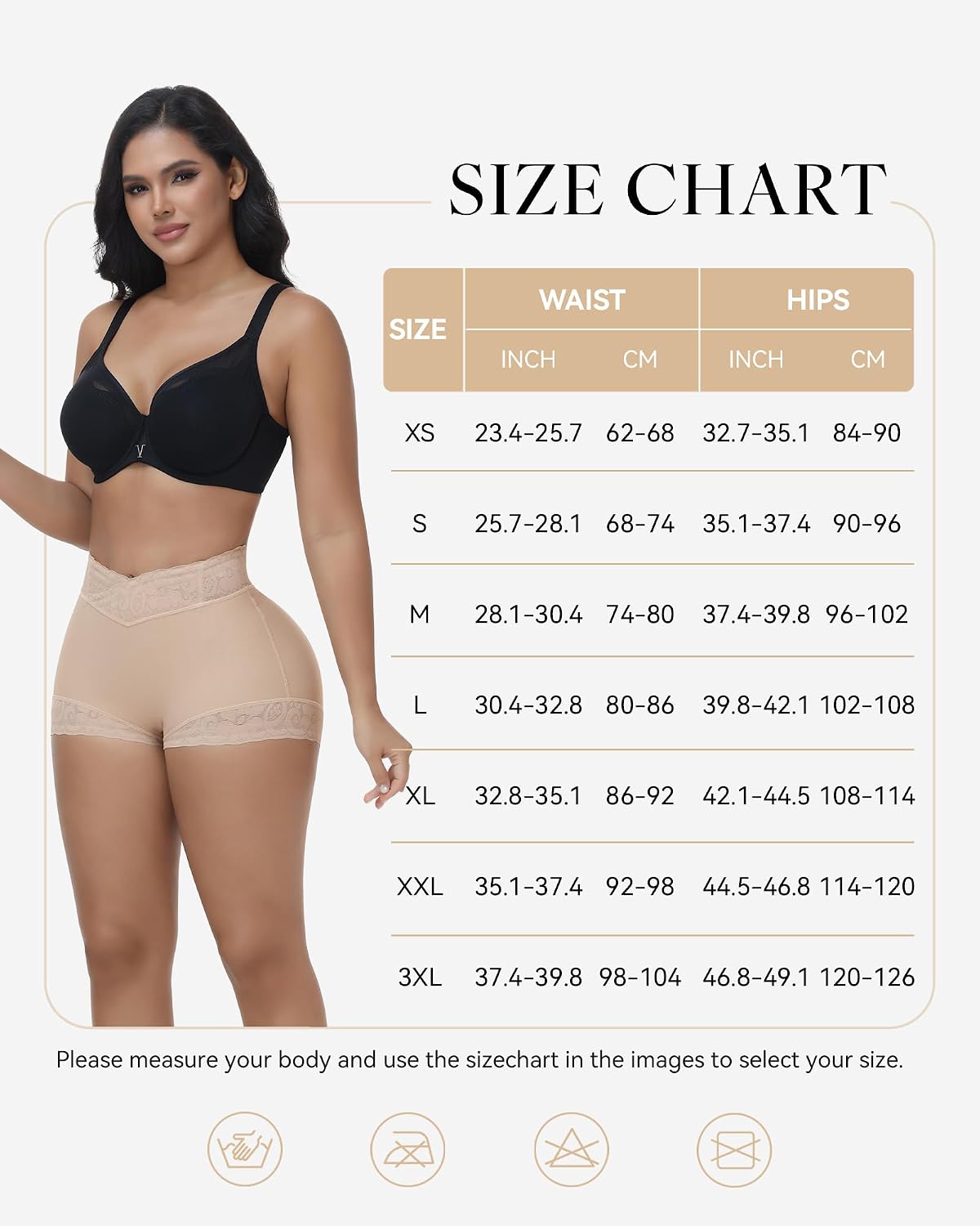 SHAPSHE Butt Lifting Panties Tummy Control Shapewear Shorts V Crossover Fajas Colombianas Compression Underwear Flat Tummy