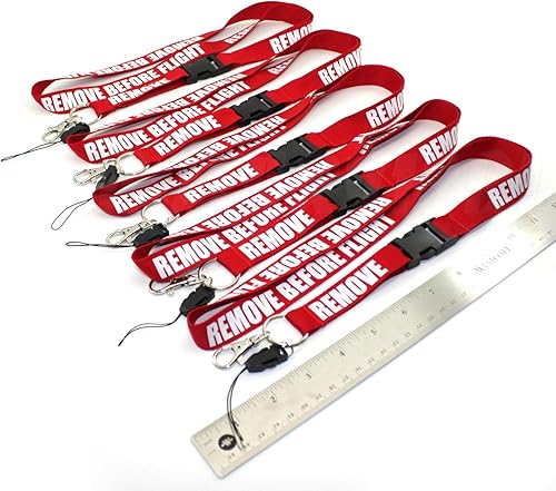 Miniatura 7 de Rotary13B1 Quitar antes del vuelo - Cordón rojo - Paquete de 5