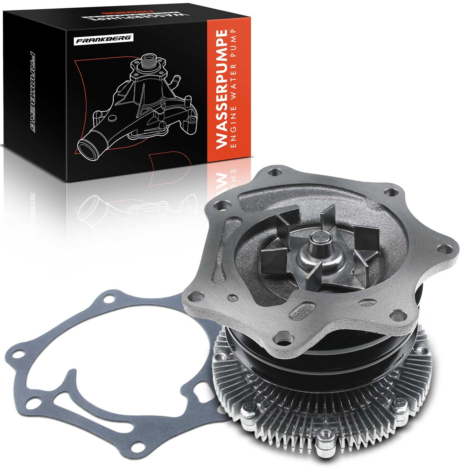 Frankberg Pompa acqua Liquido refrigerante Compatibile con Terrano II R20 2.7 TD 4WD Maverick UDS UNS 2.7 TD Terrano II R20 2.7 TDi 4WD Replace# 2101080G28