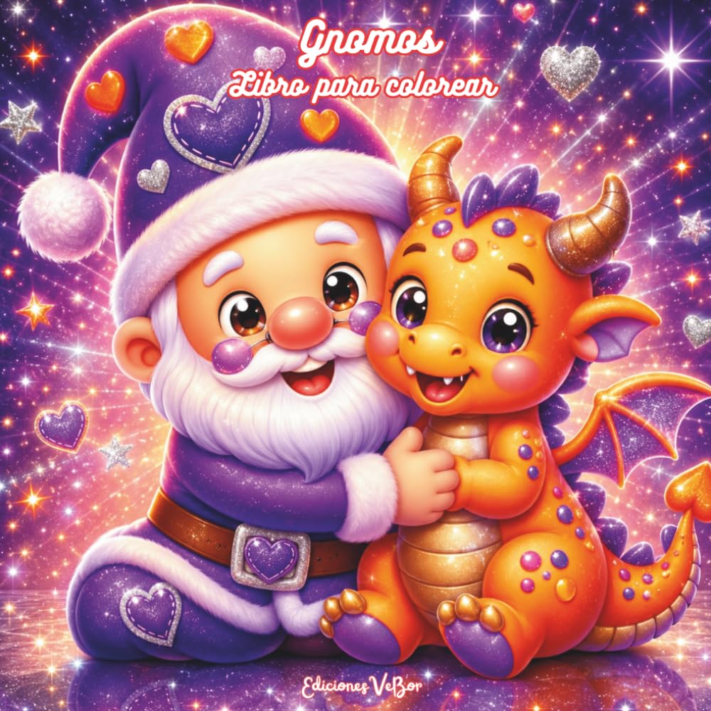 Gnomos: Libro para colorear (Colección Infantil Kawaii)