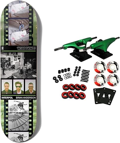 Miniatura 1 de Patineta para niña completa Yeah Right BA Atiba Interpol 8.0" x 31.875"