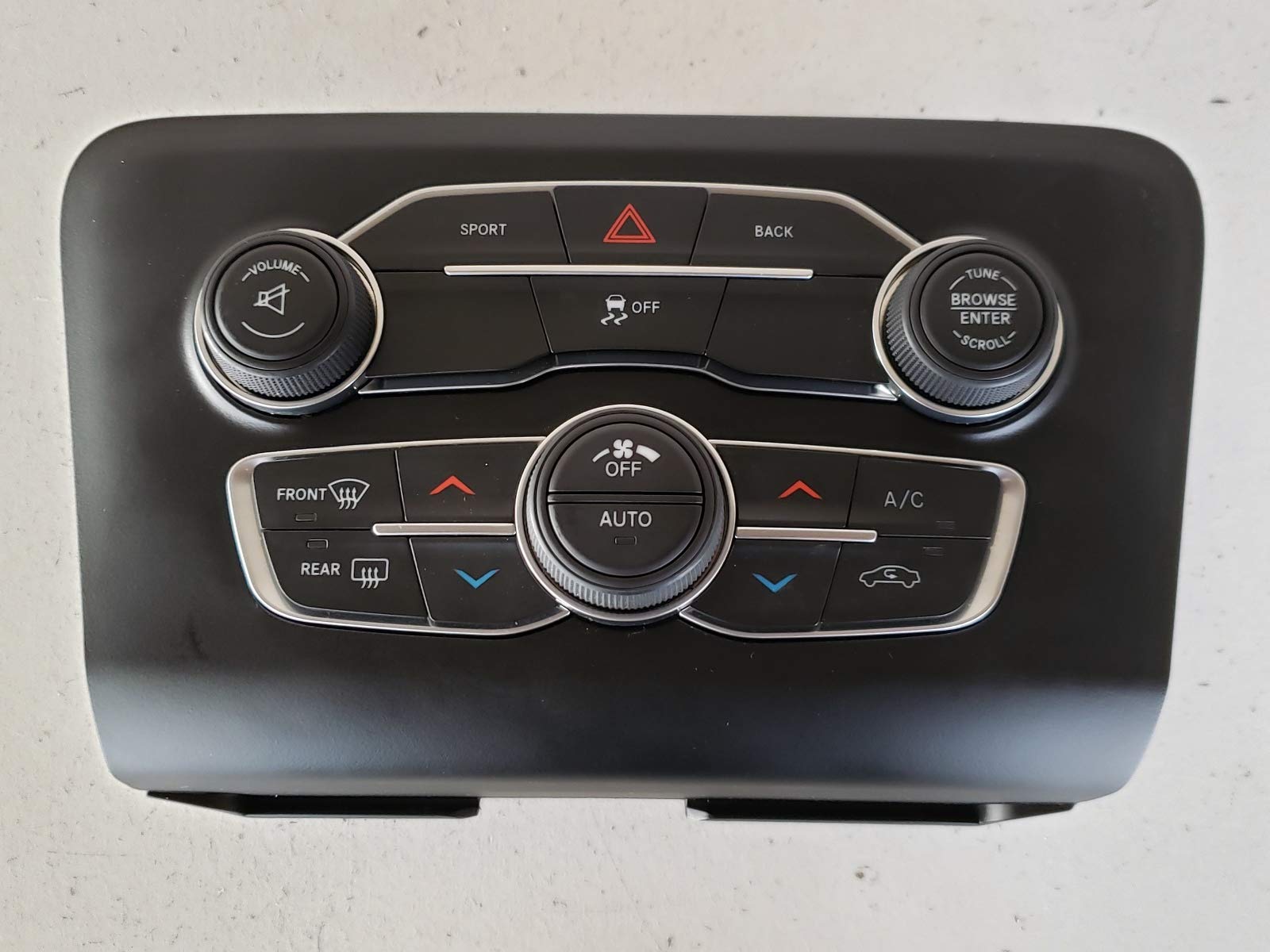Amazon.com: Dodge 16 Charger Audio Climate Control Panel Temperature Unit  A/C Heater : Automotive