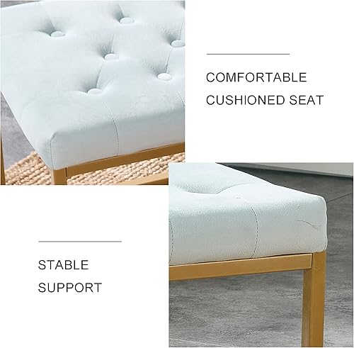 Miniatura 4 de Taburete de tocador con respaldo de mariposa, reposapiés redondo, banco otomano, silla de tocador, taburete de maquillaje, taburete redondo otomano