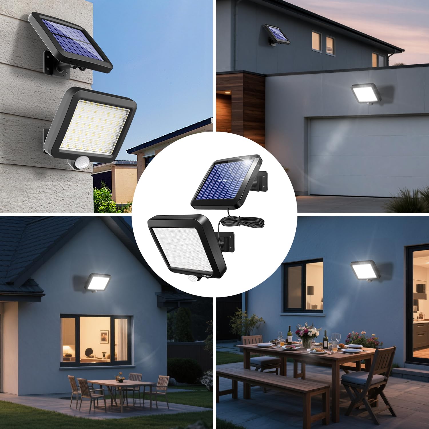 Amazon.co.jp : ソーラーライト 屋外 56LED センサー