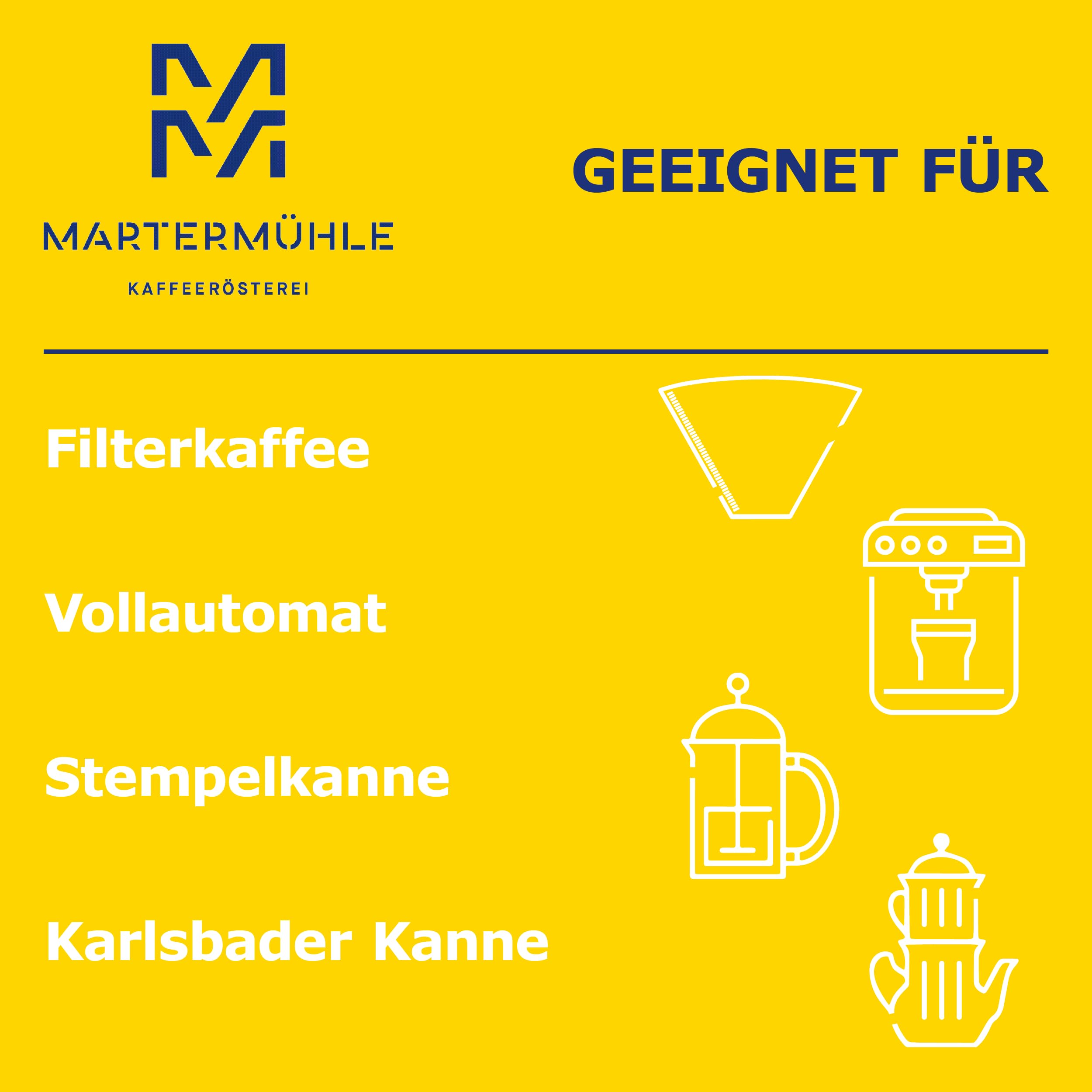 Martermühle Hawaii Kona Pacific Gold Kaffeebohnen 500g mild I Arabica I Aromen: tropische Früchte, süßliche Milde I Ganze Kaffee-Bohnen schonend geröstet, säurearm