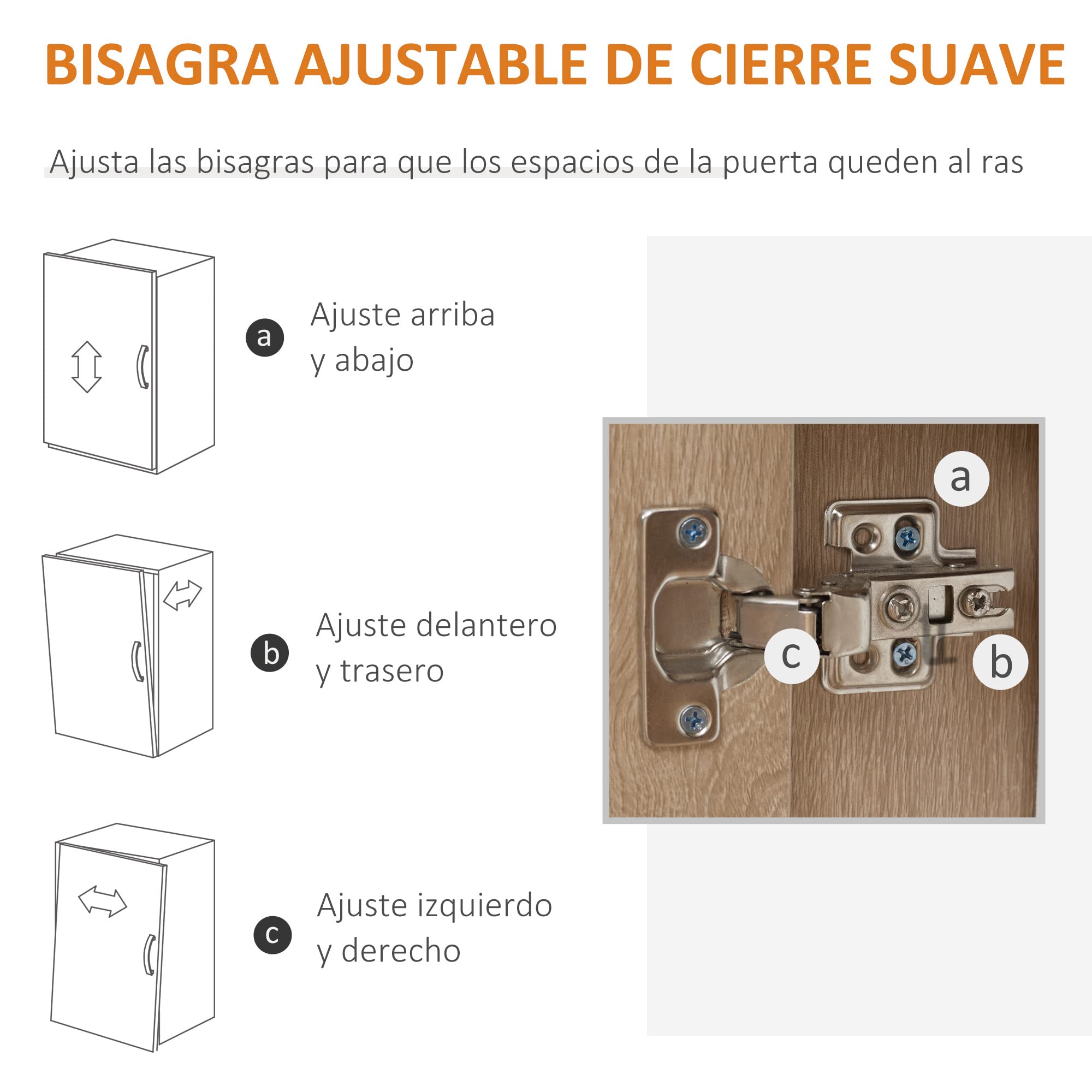 HOMCOM Aparador de Salón Moderno Mueble Auxiliar 80x30x96,5 cm Natural | 2 Puertas, 1 Cajón, 3 Estantes Abiertos, Almacenaje, para Cocina Dormitorio Entrada, Antivuelco