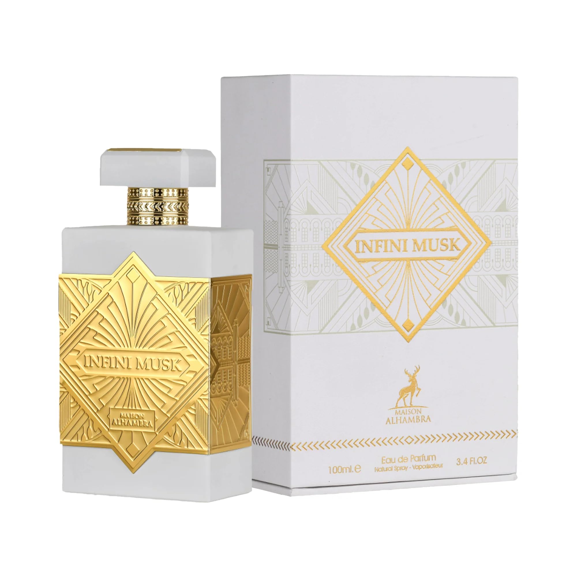 香水(ユニセックス) MAISON ALHAMBRA INFINI MUSK Amazon.com : Infini Musk by Maison Alhambra for Men - 3.4 oz EDP