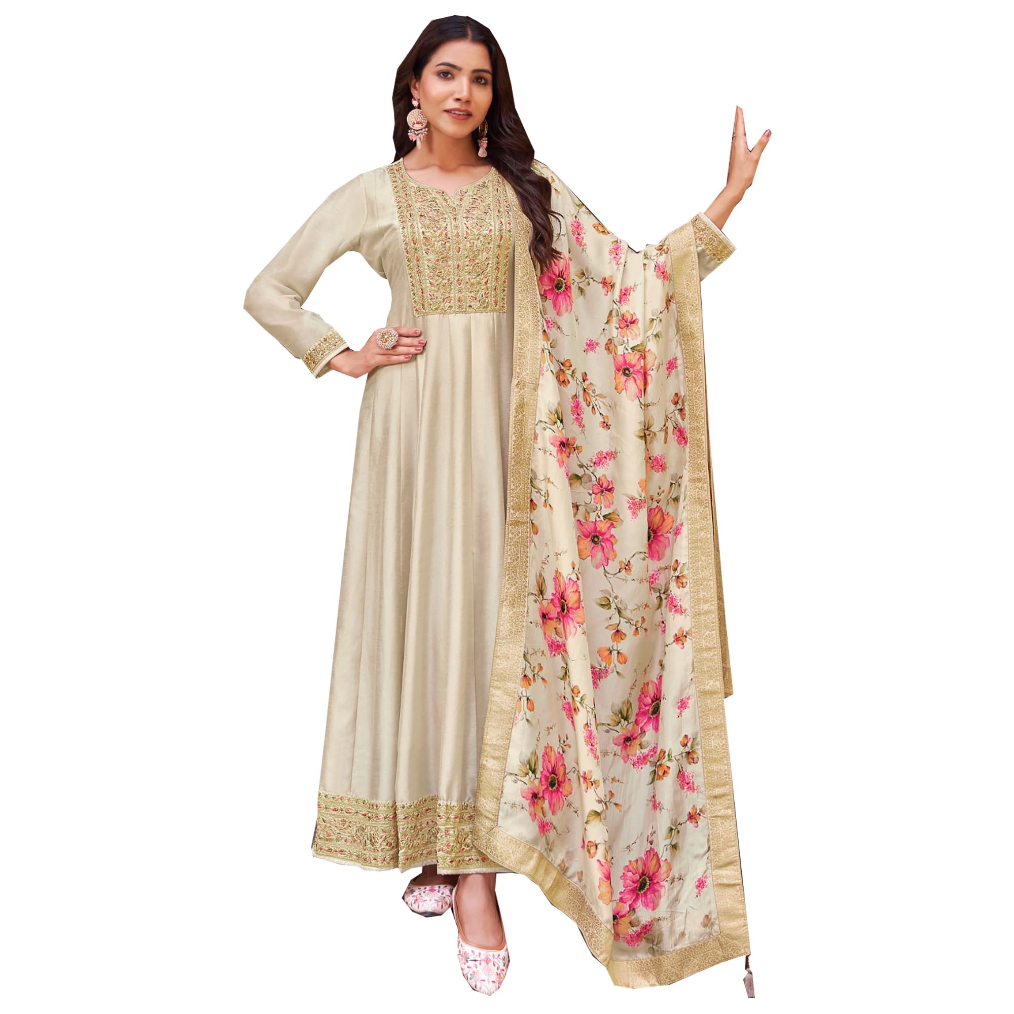 sachin and babi light blue dress Purple Georgette Anarkali Gown with Embroidered Dupatta||Anarkali Gown||Gown ||Anarkali Suit||