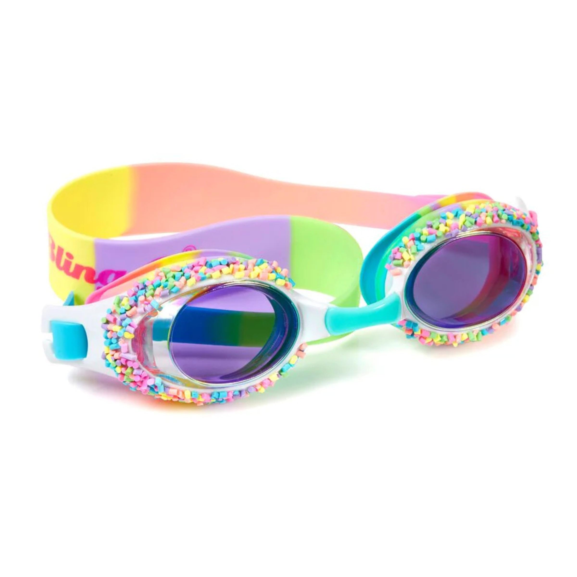 Swimming Goggles For Girls - Cake Pop Kids Swim Goggles By