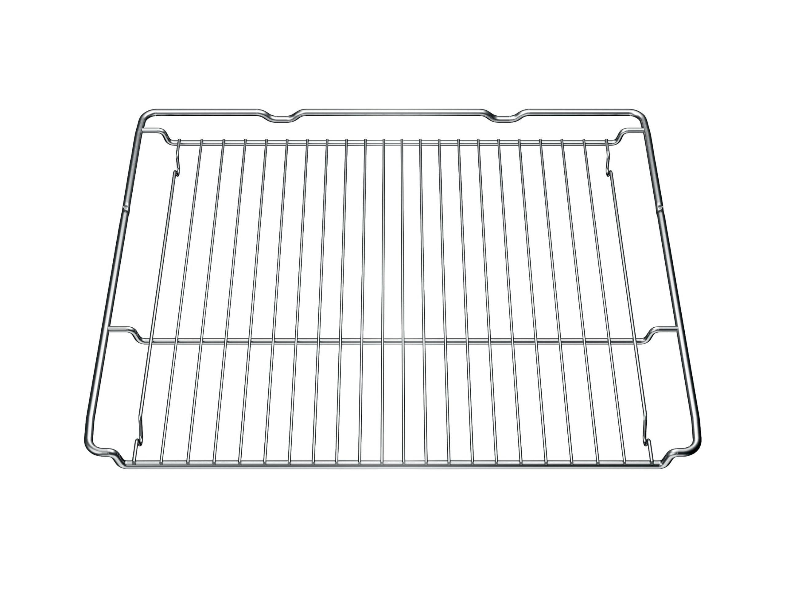 NEFF Z11CR10X0 Back- und Grillrost, 45,5 x 37,5 cm, Made in Germany, spülmaschinengeeignet, Stahl verchromt