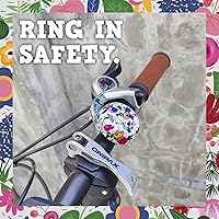 Vista 3 de ONIPAX Campana de bicicleta clásica ruidosa y nítida para bicicleta de crucero, bicicleta de playa para mujeres