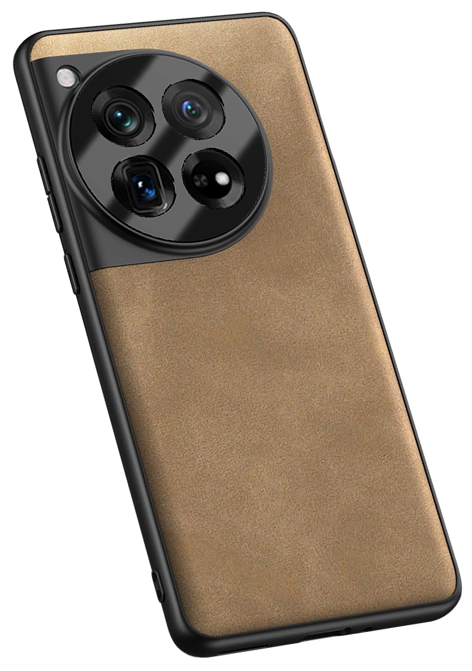 Kapa Nubuck Leather Back Cover for OnePlus 12 | Slim Shockproof Camera Protection Bumper Case (Brown) (B0CSF9BPNQ) Amazon Price History, Amazon Price Tracker