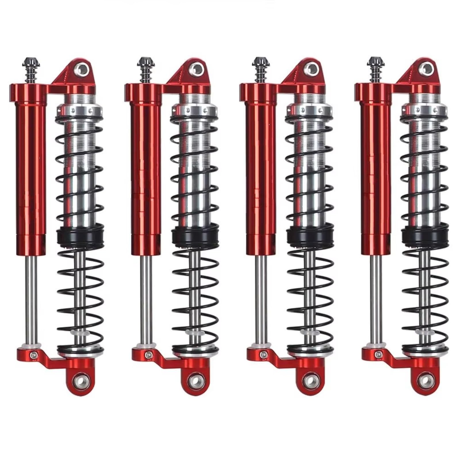 para Meijiaxin H8h para Yikong Crossrs 1/8 L 105 Mm Amortiguador Doble Presión Negativa Aceite Ajustable RC Vehículo Orugas Amortiguador Ajustable RC