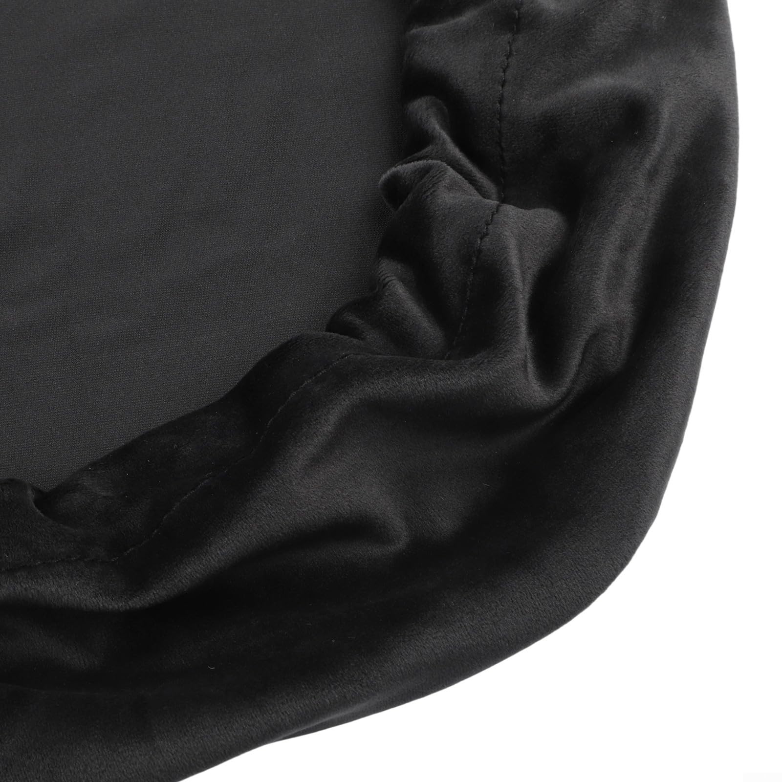 Housse de protection sur mesure pour tourne-disque AT-LP120XUSB, étui de protection en vinyle élasthanne en peluche courte, bouclier anti-poussière noir