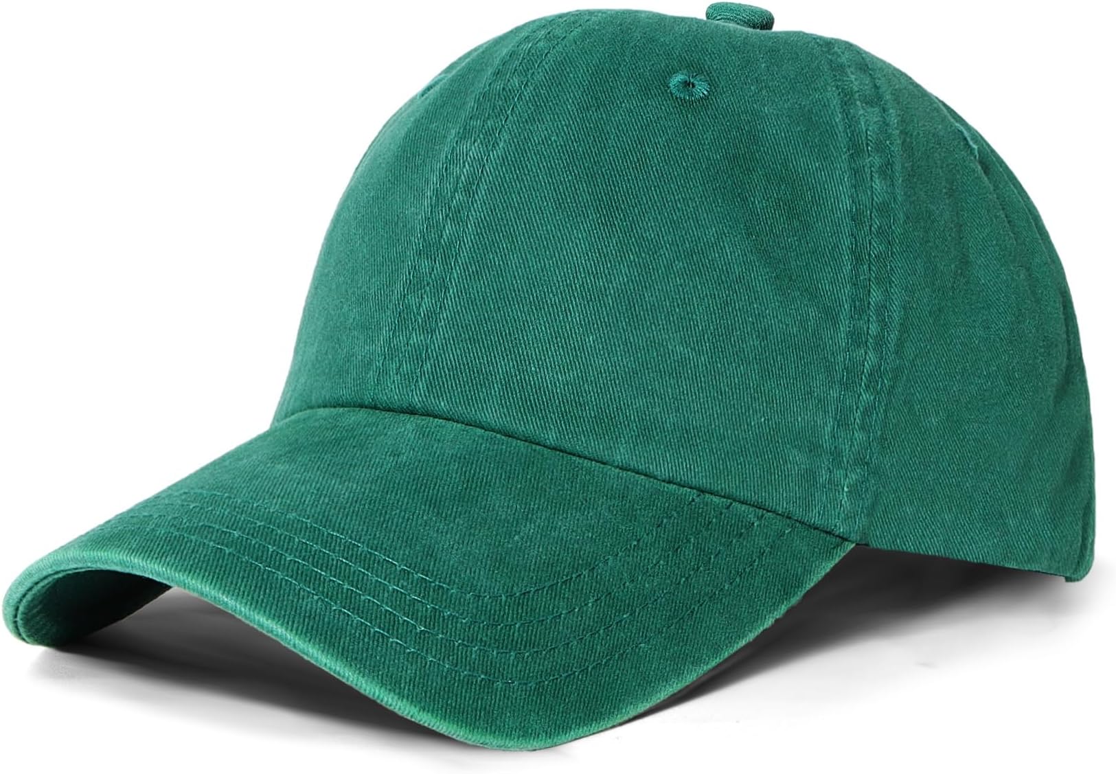 Baseball Cap Mens - Peak Embroidery Classic Washed Vintage Relxed Dad Cap Adjustable Summer Sun Hat Sports Strapback Cap for Men Outdoor UK
