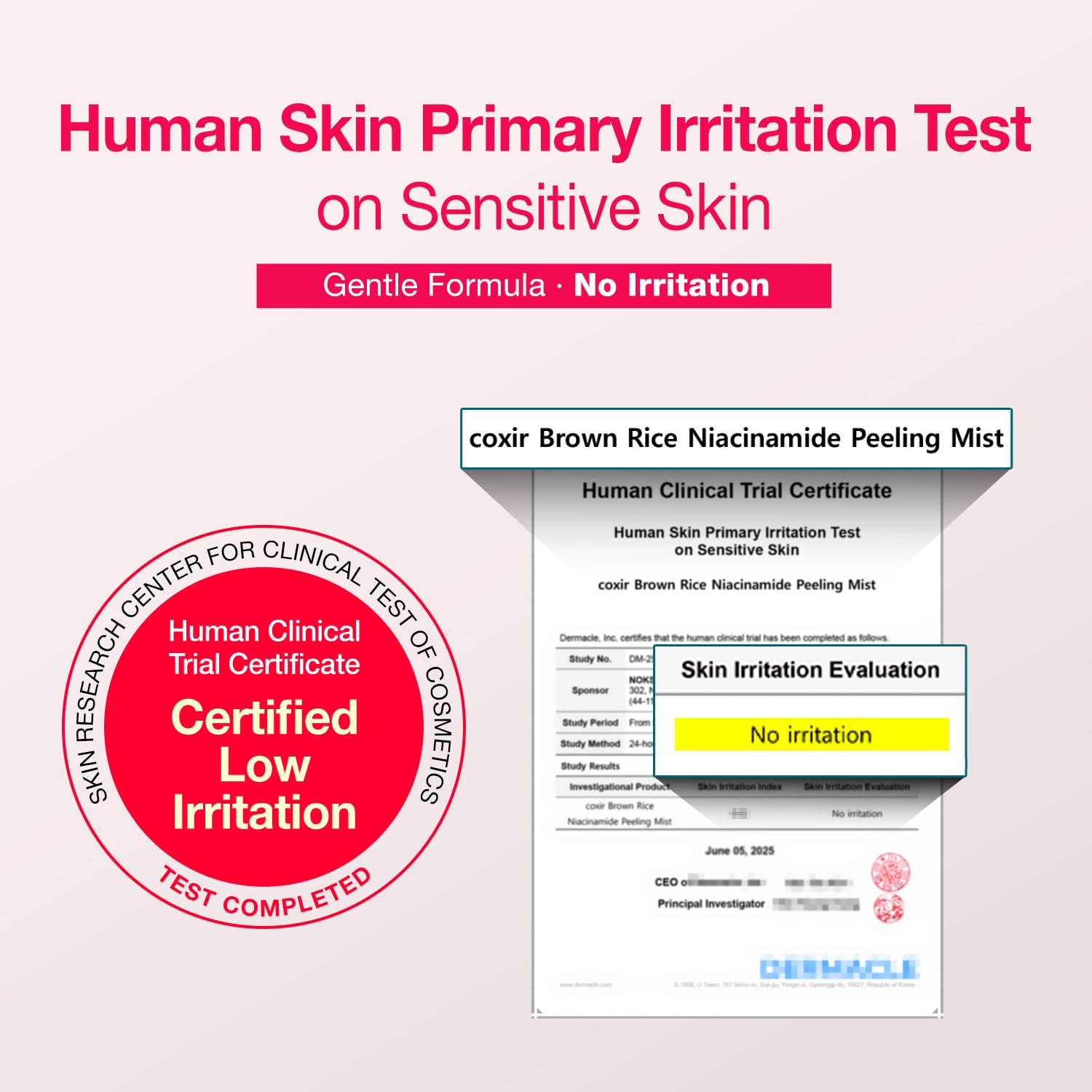 coxir Brown Rice Gentle Mist Toner – Niacinamide, TXA, AHA/BHA | Daily Mild Peeling Facial Spray for Smooth Texture & Pore Care | Korean Skincare [2.70 fl.oz] - Image 3