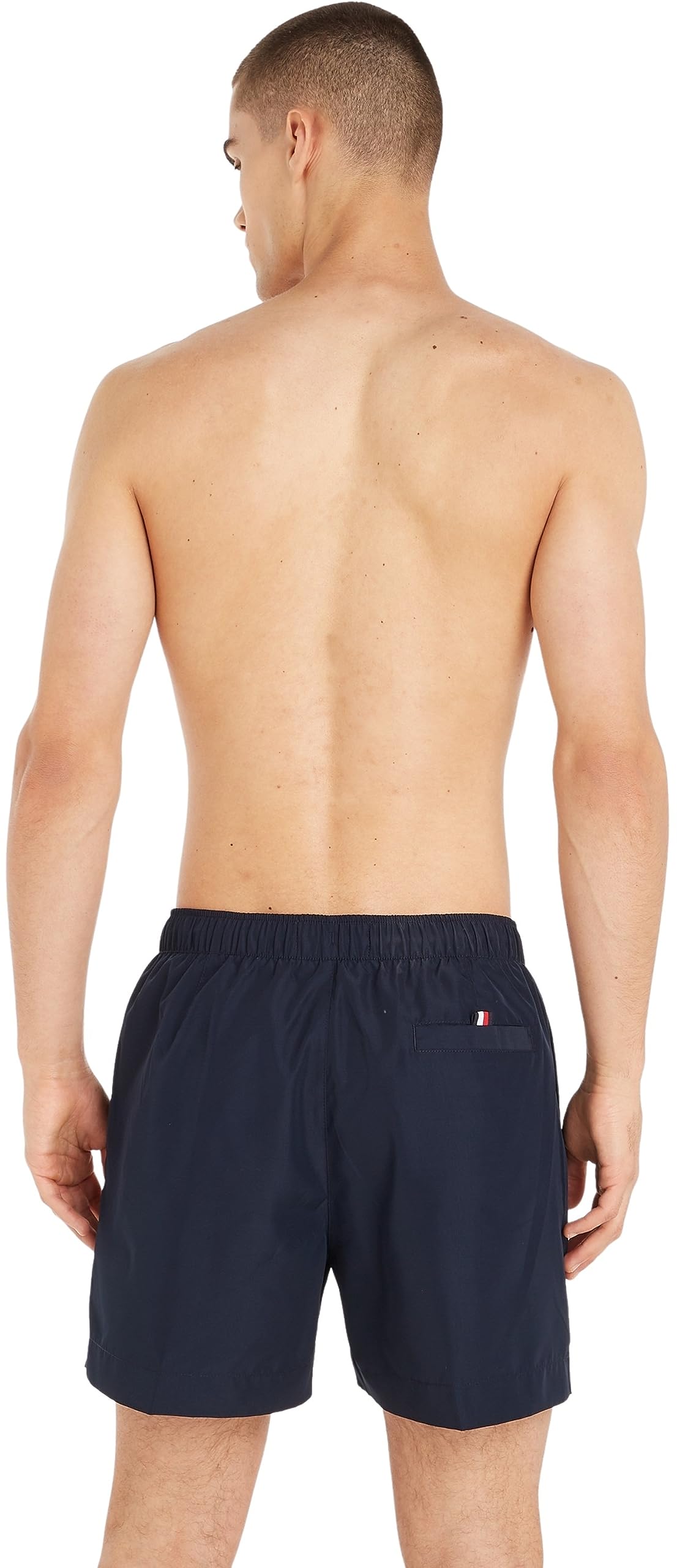 Tommy Hilfiger Bañador para Hombre Medium Drawstring Pernera Media