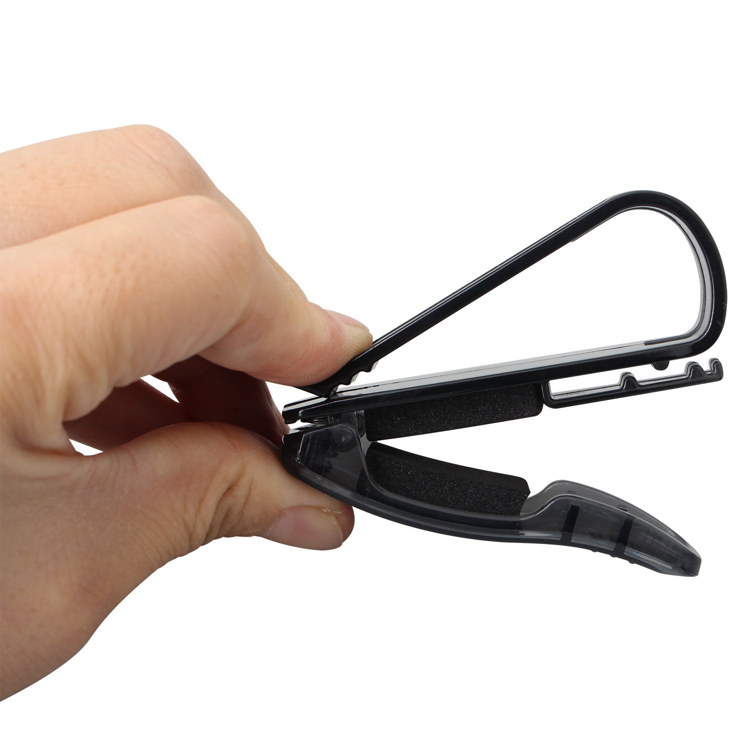 2 stuks autobrilhouders, ABS-clip voor autobrillen, universele houder