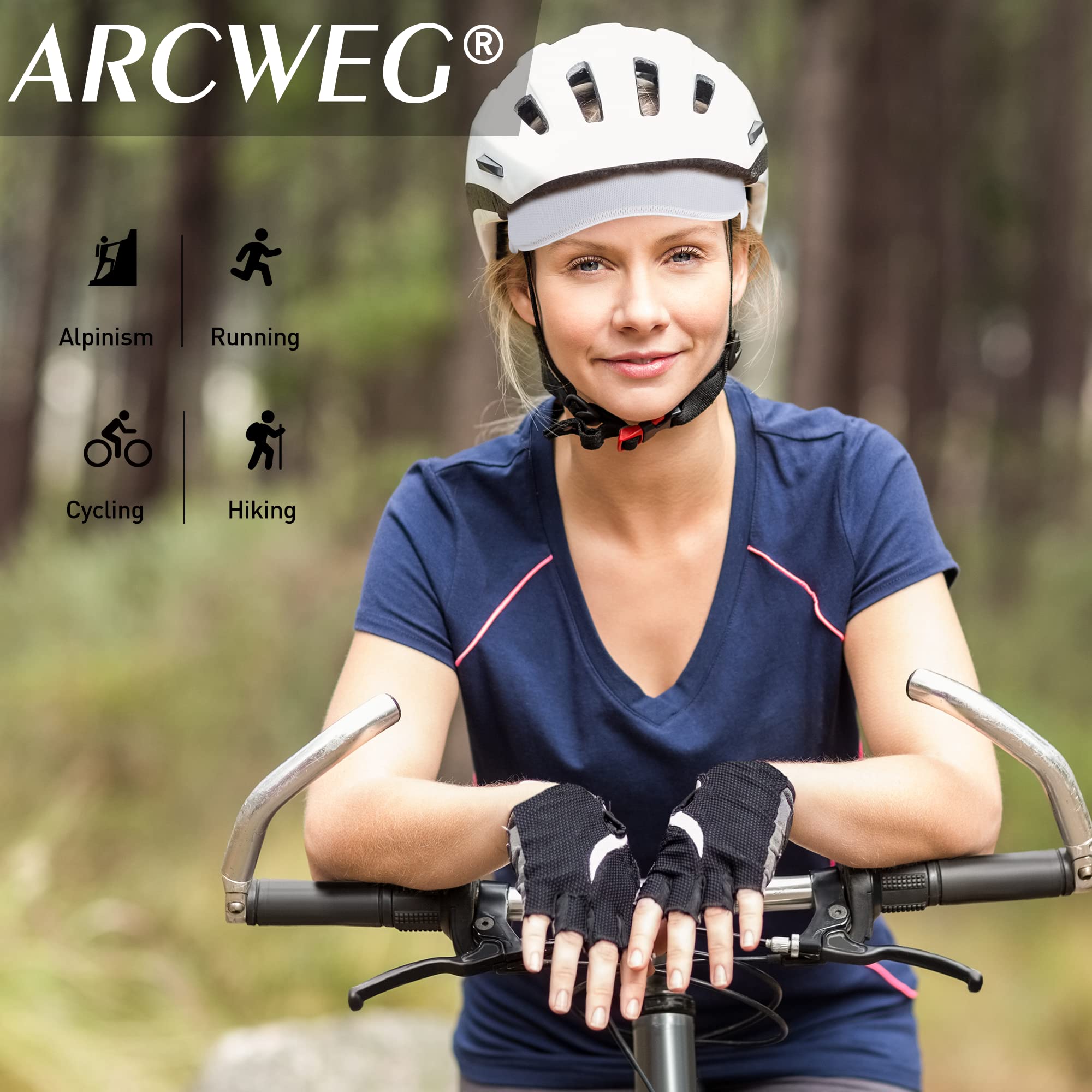 Low-Profile Cooling Helmet/Hard Hat Liner, Stretch Working Cap, Summer Sweat Wicking Skull Cap, Running Beanie Sun Protection (Amaranth Red, 1