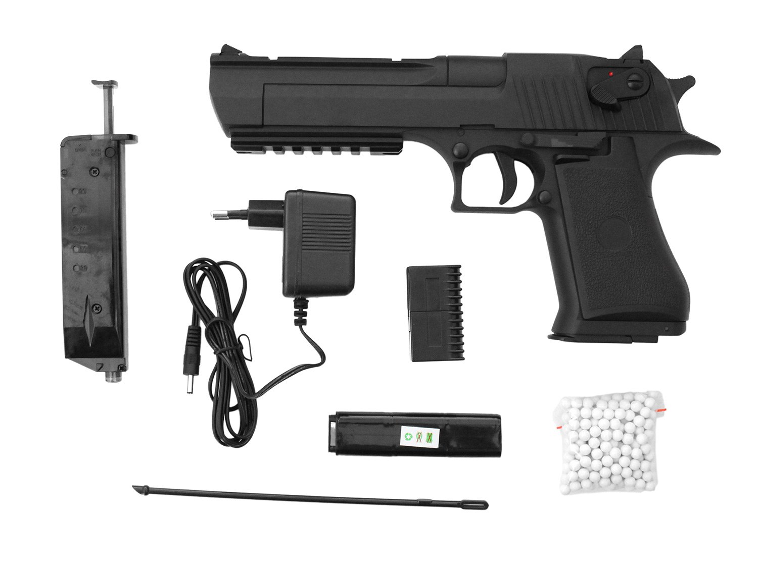 Cyma cm.121 Classic Softair/Airsoft Metal Slide AEP con batteria NIMH e caricatore < 0,5 J.