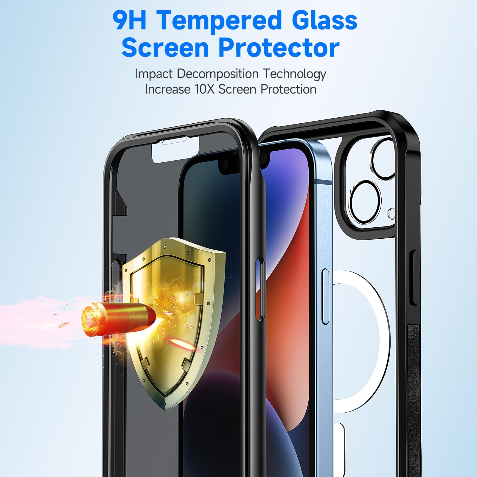 seacosmo Magnetic for iPhone 13 Privacy Case - Image 3