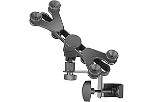Tablet and iPad Holder for Microphone and Music Stand
