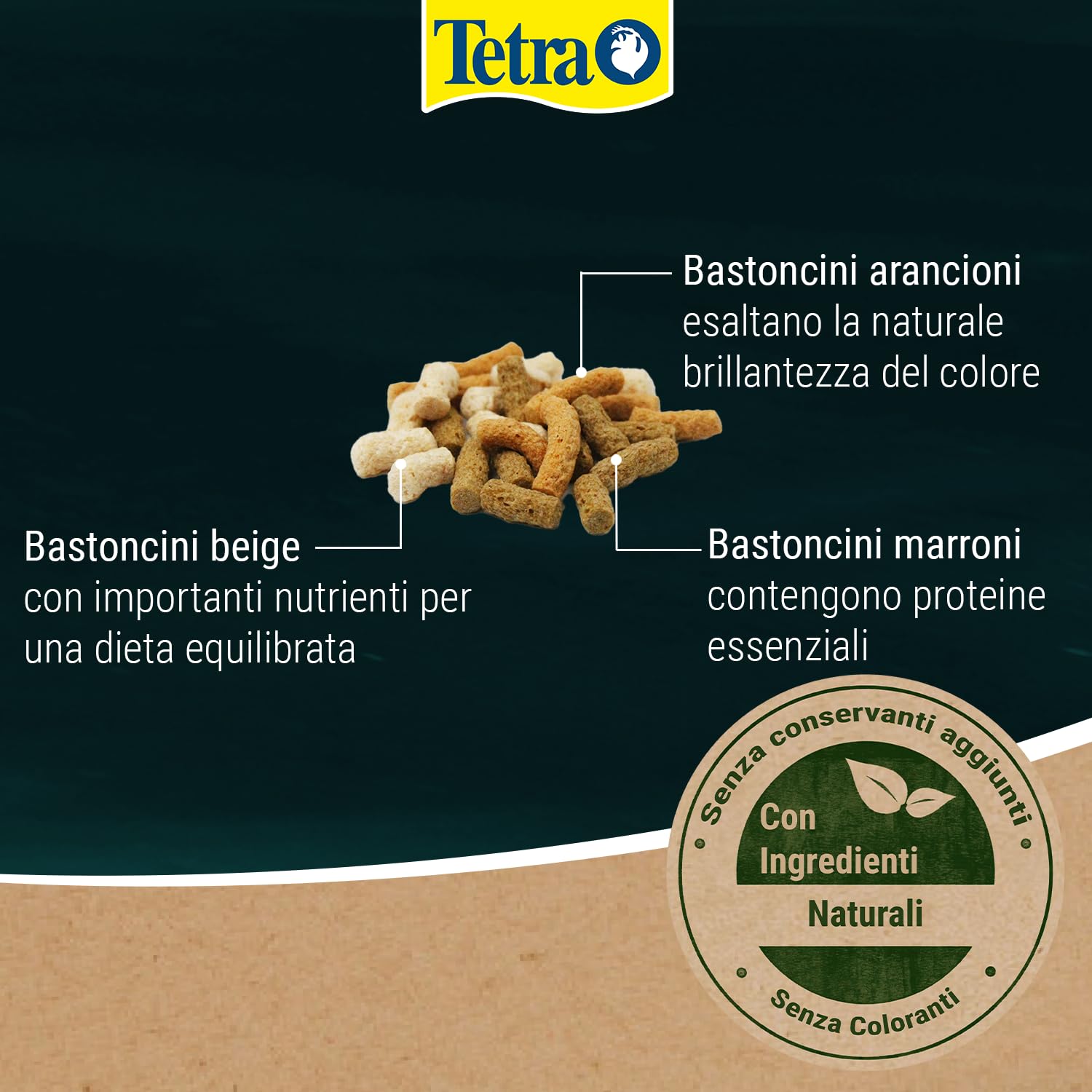 Tetra Bastoncini di varietà per pesci da laghetto, 2,12 kg, biologicamente bilanciati per pesci da laghetto