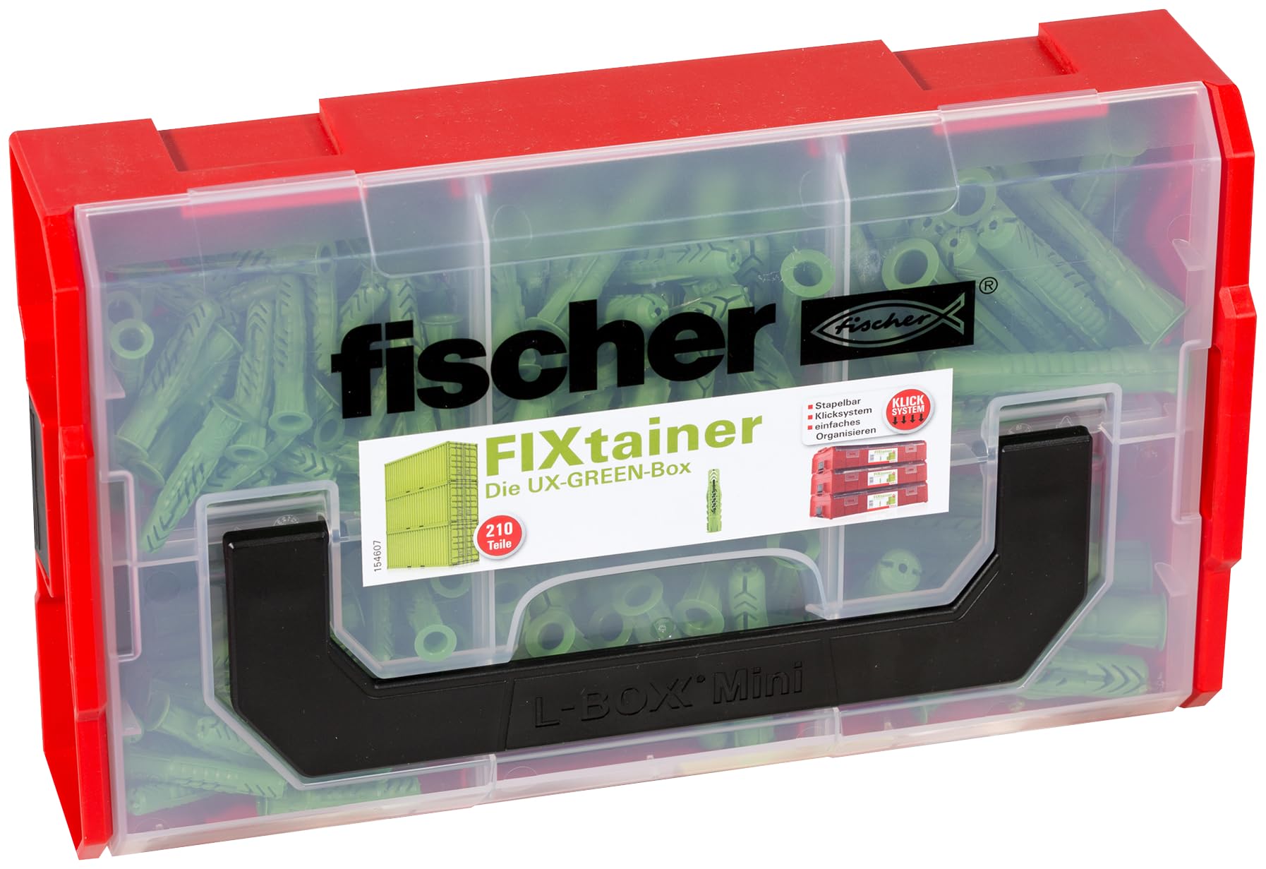 Fischer fixtainer, wall Anchor Set, 532894