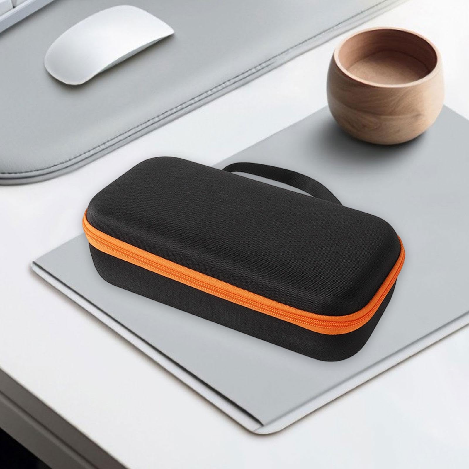 Menolana Case Hard Mic Pouch Bag Protector Oxford Cloth Shockproof Handheld with Zipper Organizer Storage Case Storage Box