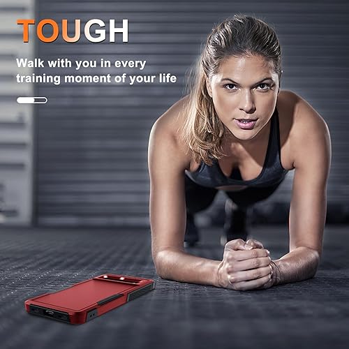 Miniatura 8 de Funda para Google Pixel 7A, cuerpo completo, resistente, a prueba de golpes, con correa de cordón, protector de pantalla de vidrio templado y