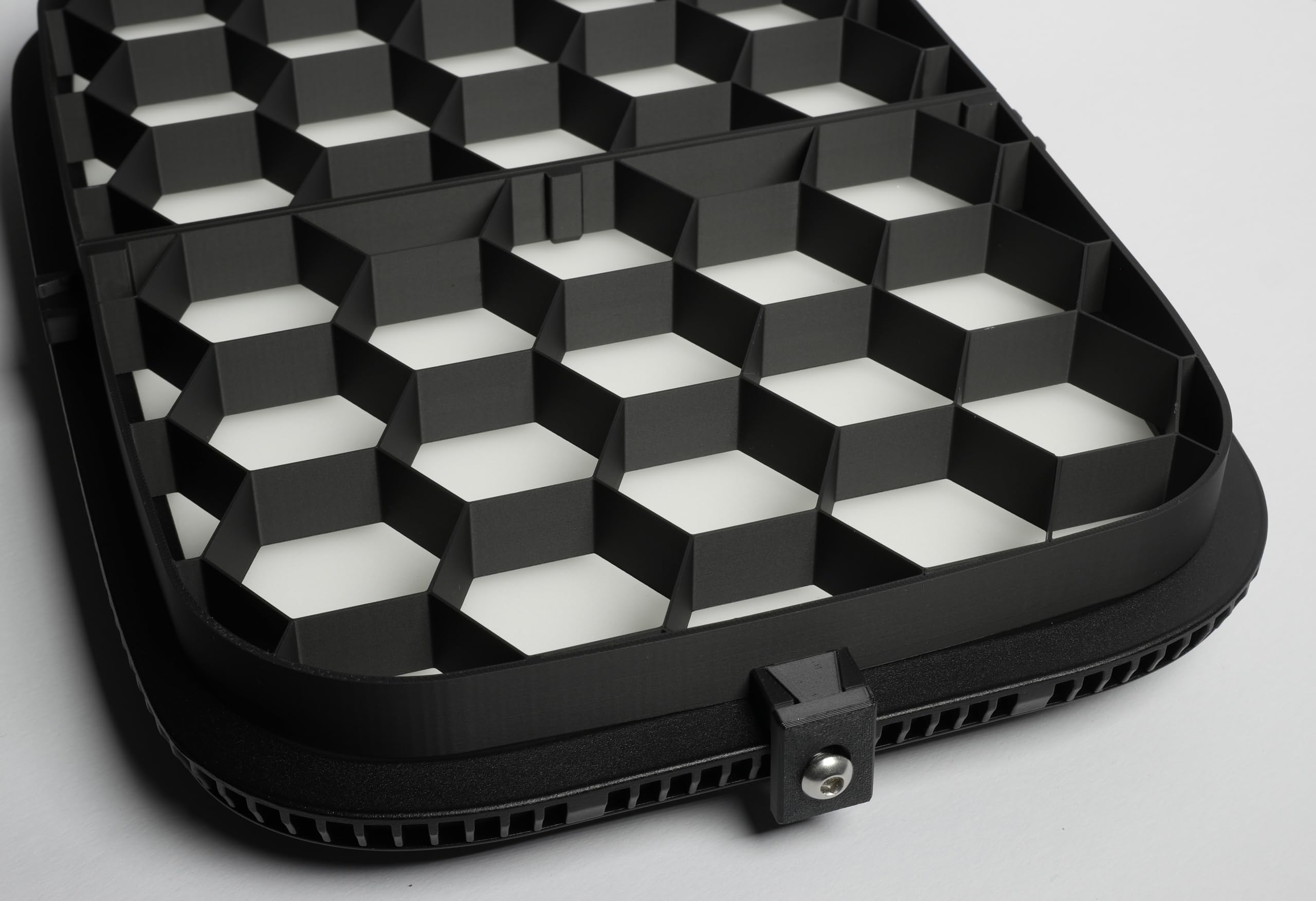 Rejilla de panal compatible con Elgato Key Light, reduce la luz dispersa para una luz controlada (45 mm, luz suave y poca dispersión (recomendado))